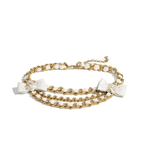 cintura chanel catena oro codice|Cinture da donna CHANEL .